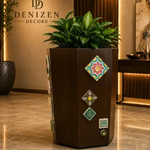 Denizen Mosaic Heritage luxury planter for modern home decor in Pakistan