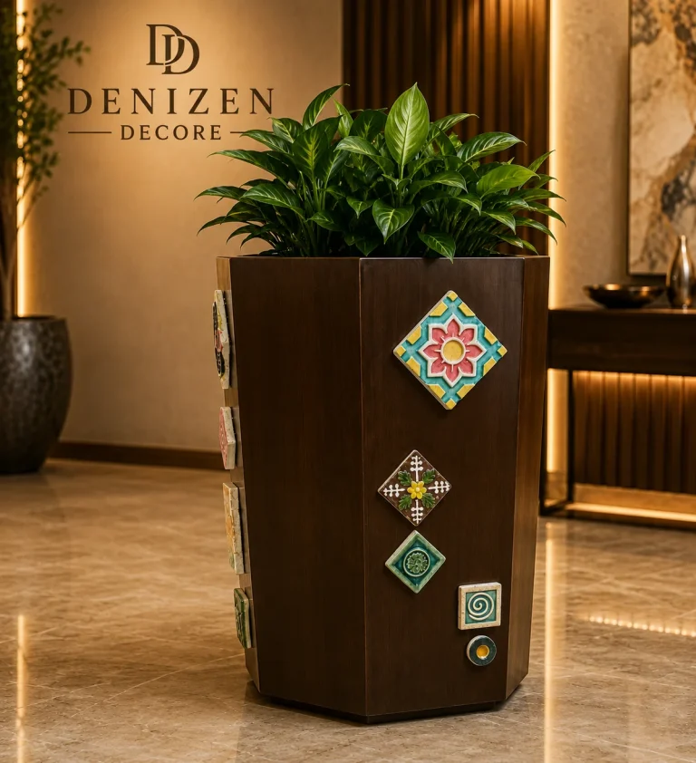 Denizen Mosaic Heritage luxury planter for modern home decor in Pakistan